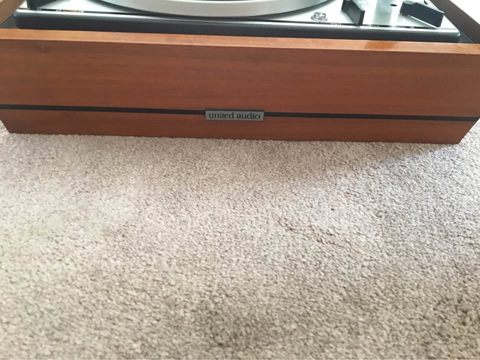 DUAL 1215 Turntable, by United Audio; Cherry