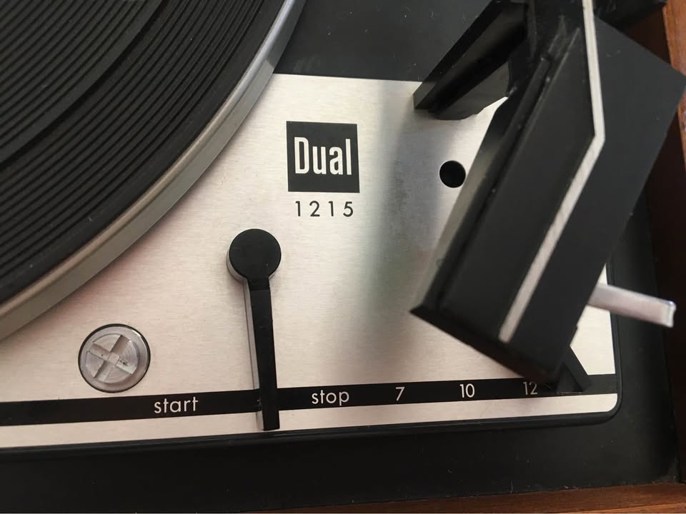 DUAL 1215 Turntable, by United Audio; Cherry