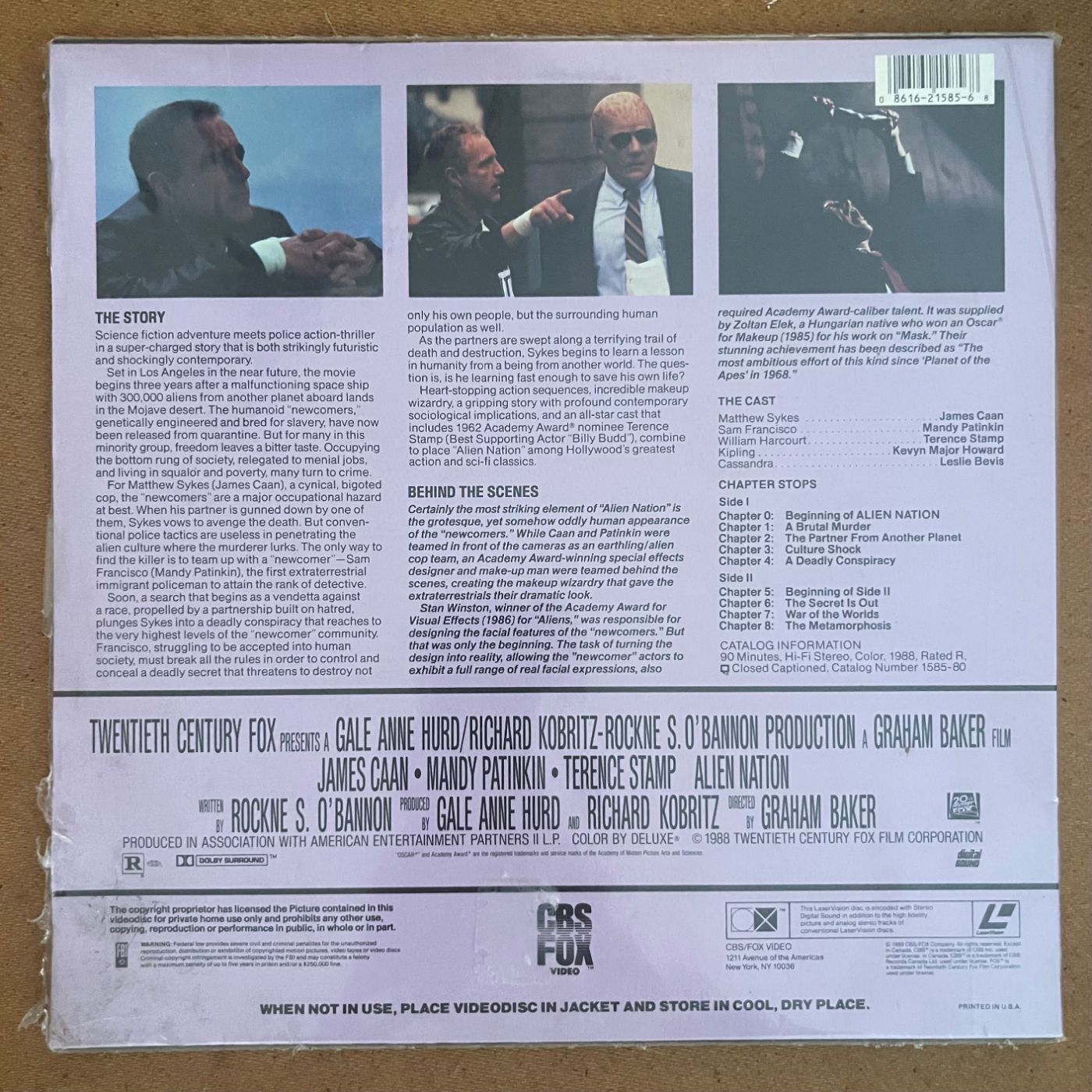 ‘Alien Nation’ LaserDisc, 1595-80 - reJUNKshop