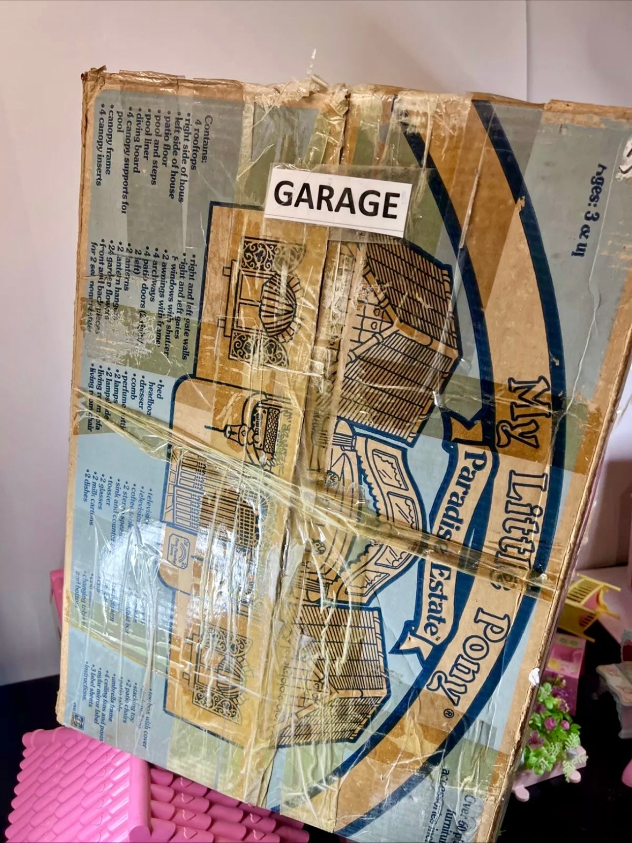 My Little Pony G1 'Paradise Estate' Play Set w/ Box; by HASBRO, 1986