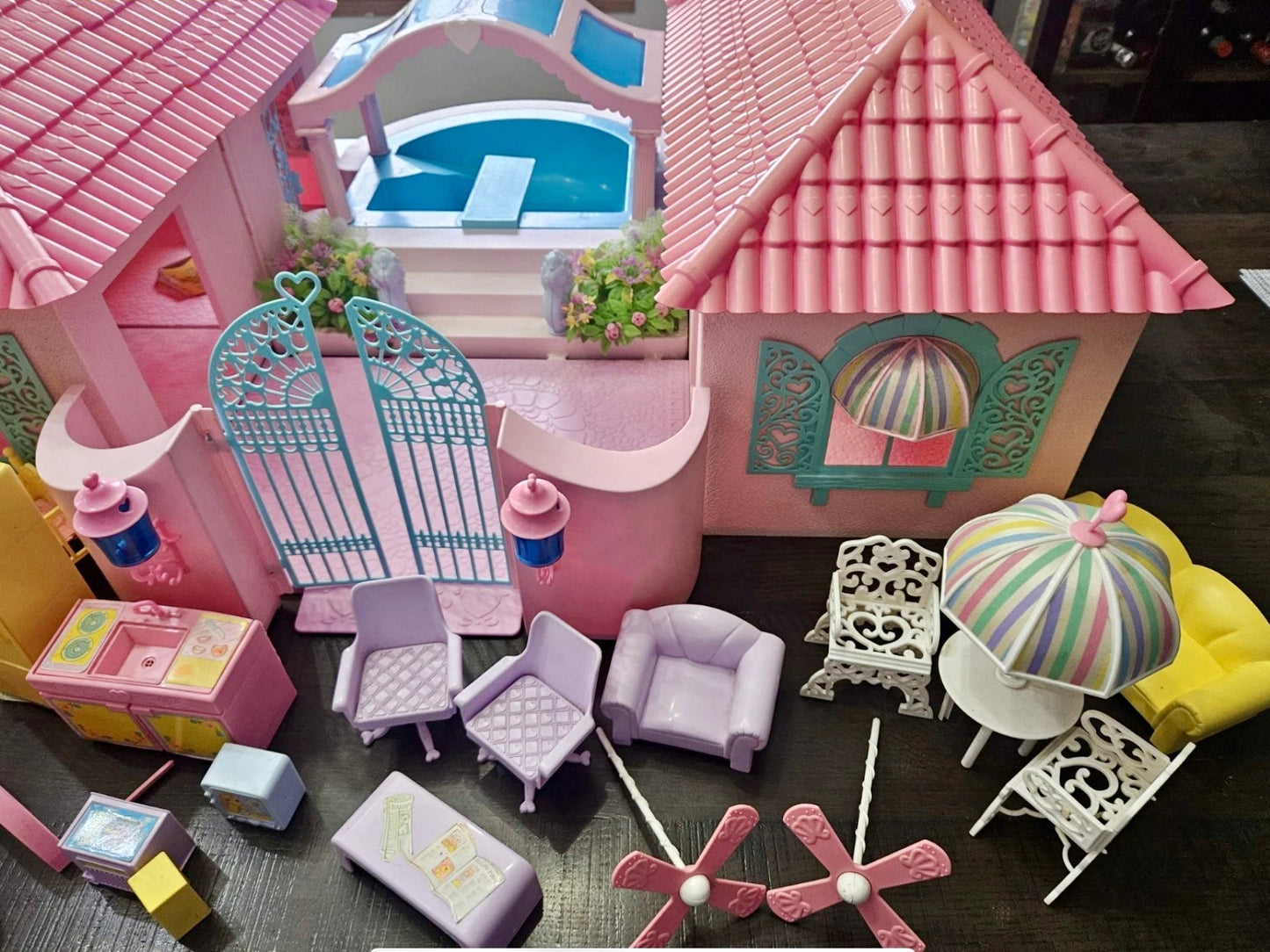 My Little Pony G1 'Paradise Estate' Play Set w/ Box; by HASBRO, 1986