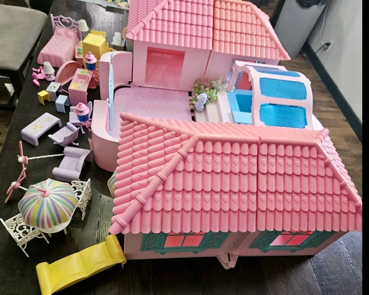 My Little Pony G1 'Paradise Estate' Play Set w/ Box; by HASBRO, 1986