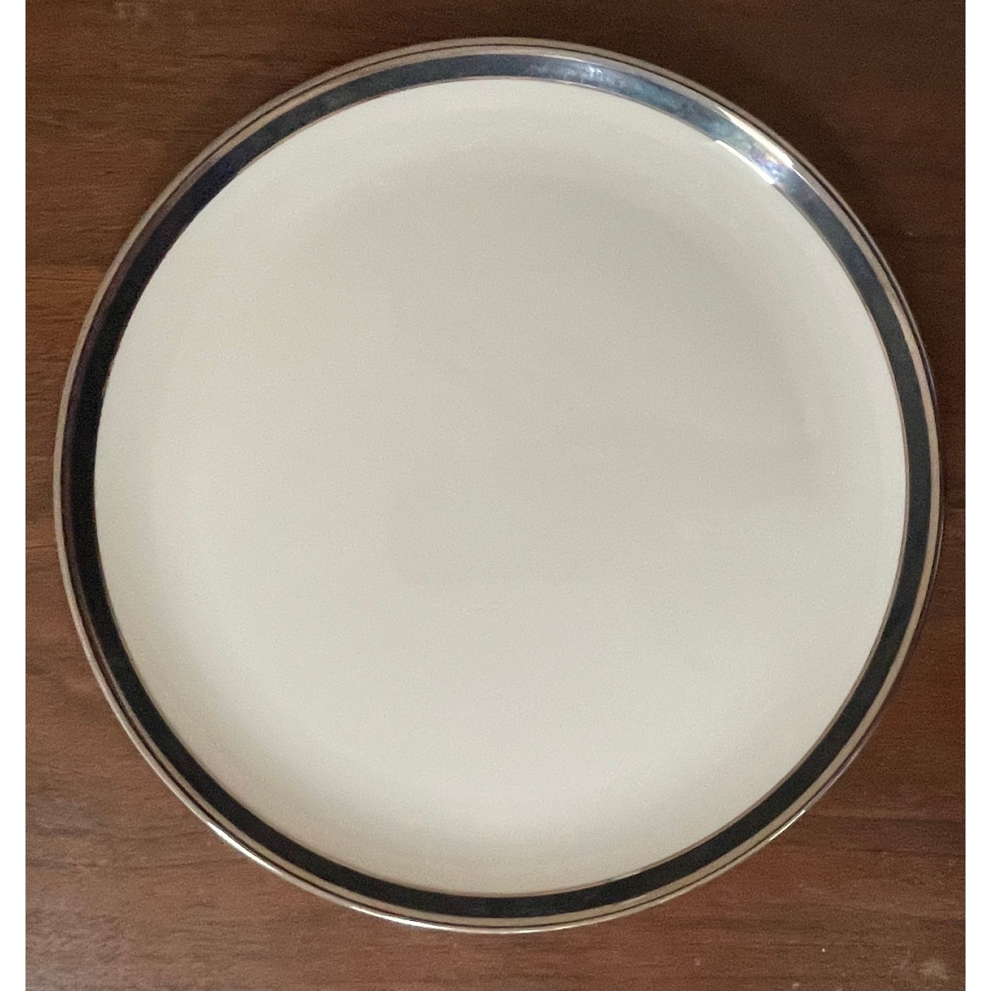 Dinner Plate; Ebony Pattern by American Manor - reJUNKshop