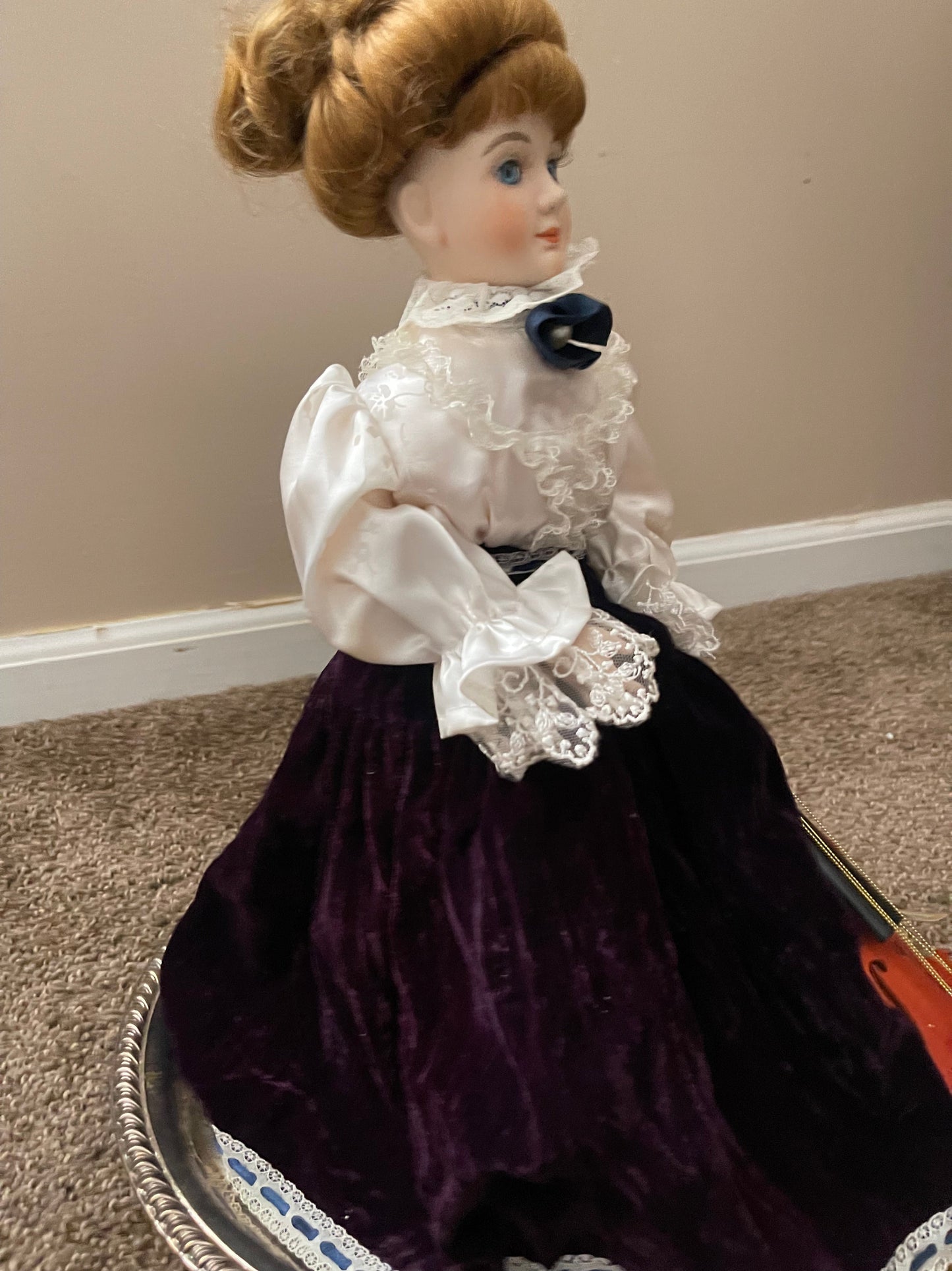 ANCO Wind-Up Porcelain Doll ‘Celeste’, 1994 - reJUNKshop