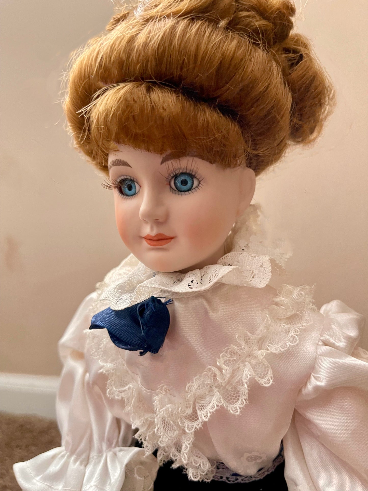 ANCO Wind-Up Porcelain Doll ‘Celeste’, 1994 - reJUNKshop