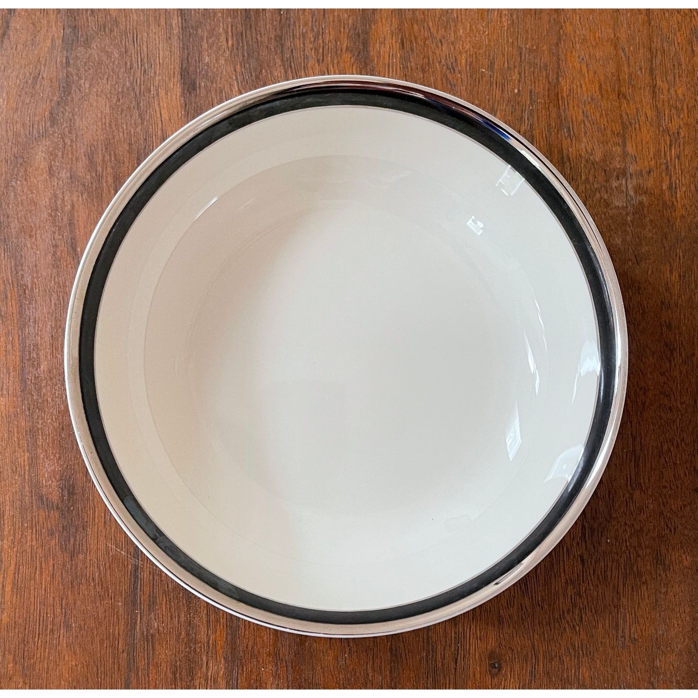 Fruit / Dessert Bowl; Onyx Pattern by Belcrest - reJUNKshop