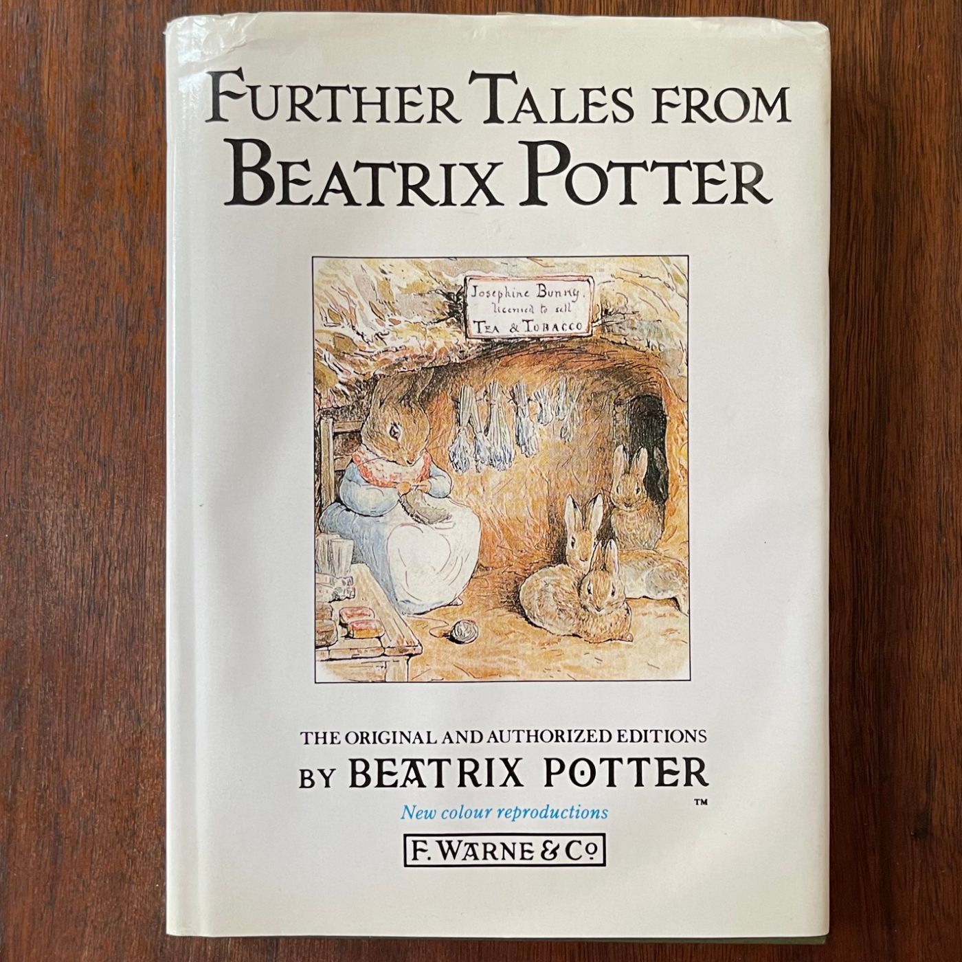 Beatrix Potter 'Further Tales From Beatrix Potter' Hardcover 1987 - reJUNKshop