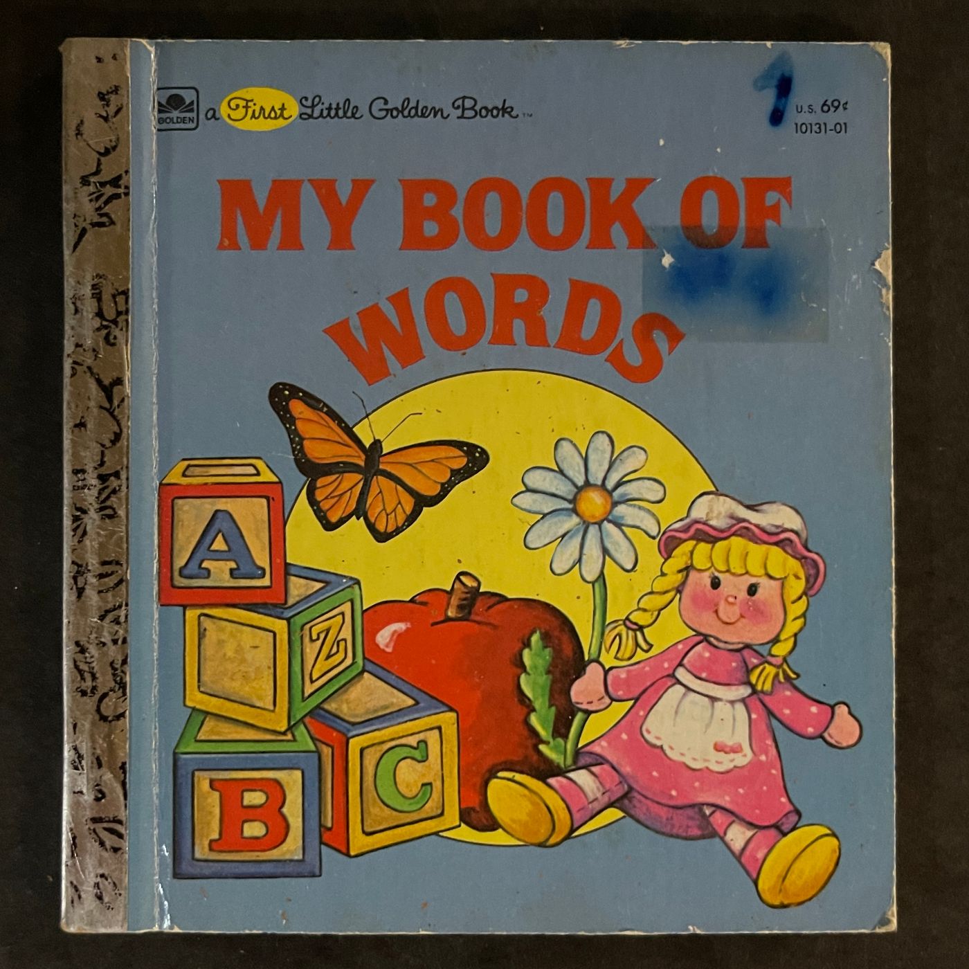 A Little Golden Book 'My Book Of Words', Rebecca Heller, 1983 - reJUNKshop