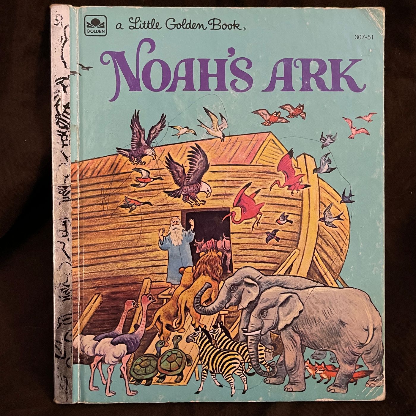 A Little Golden Book 'Noah's Ark', Barbara Shook Hazen, 1969 - reJUNKshop