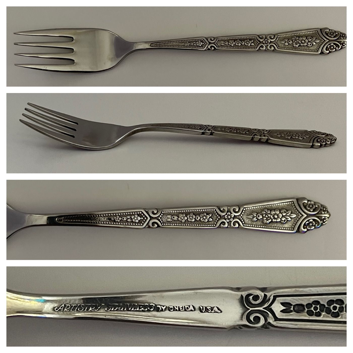 Dinner Fork ; Dowry Pattern by Oneida - reJUNKshop