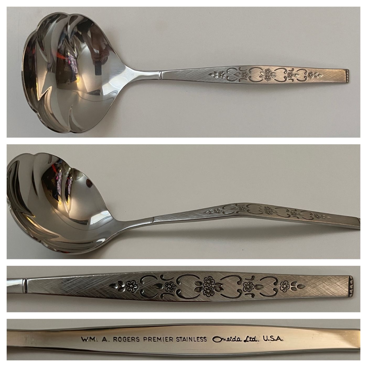Gravy Ladle; Spanada Pattern by Oneida - reJUNKshop