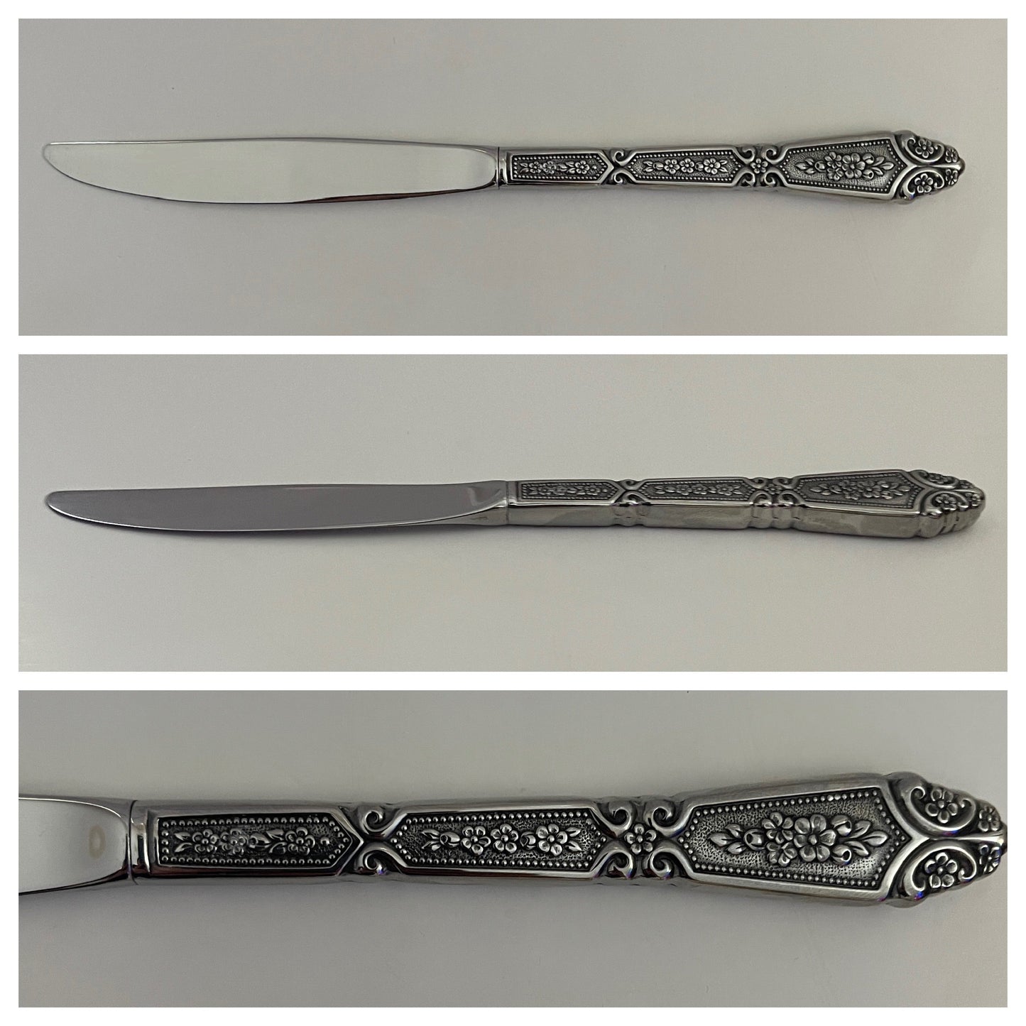 Modern Hollow Kitchen-Knife; Dowry Pattern by Oneida - reJUNKshop