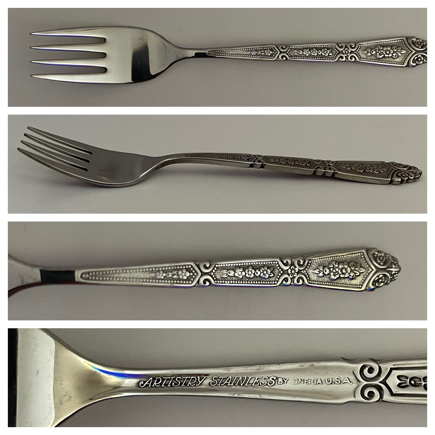 Salad Fork; Dowry Pattern by Oneida - reJUNKshop