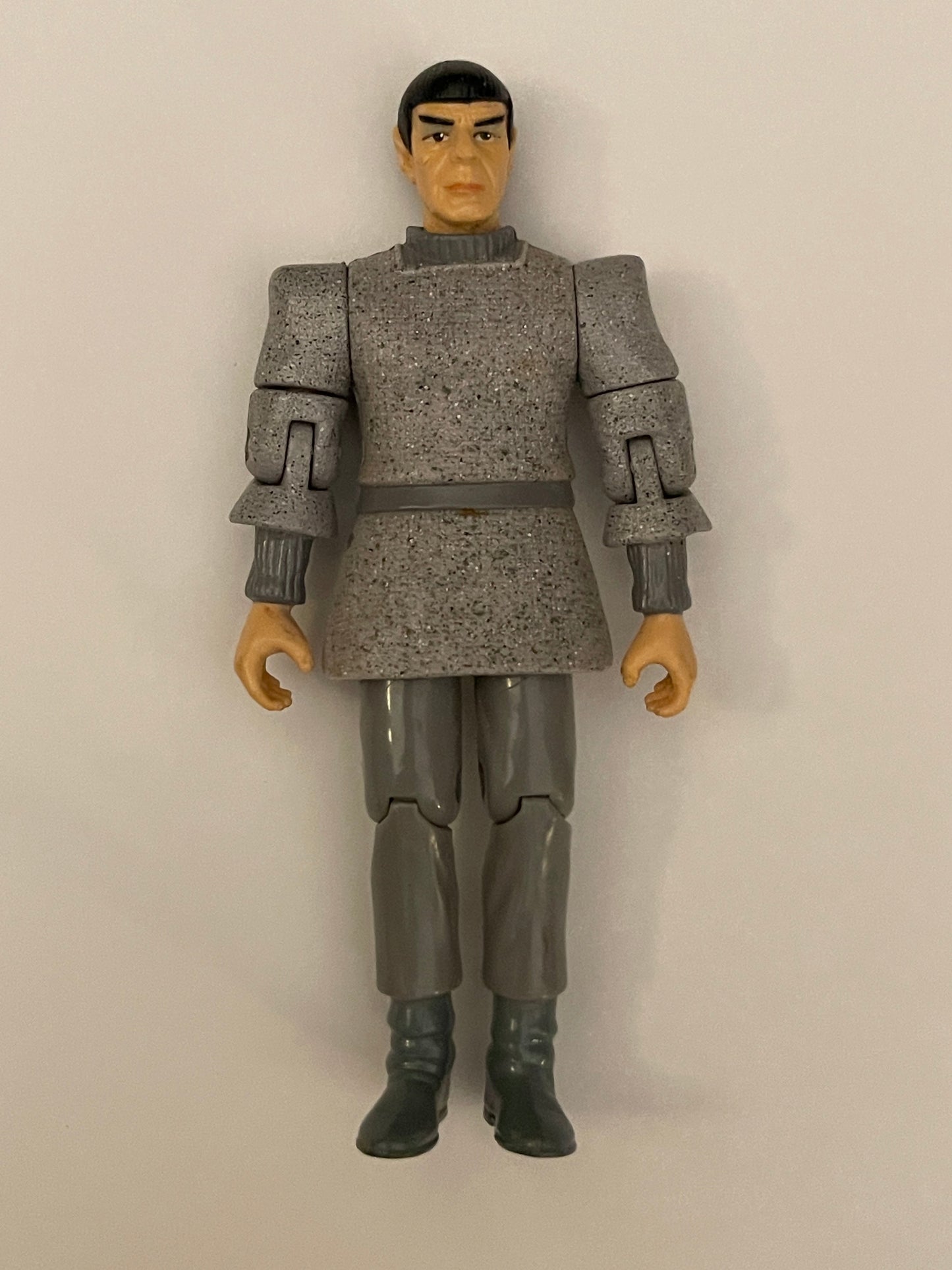 Star Trek: TNG ‘SPOCK’ Action Figure w/ Book & Stand; Playmates 1993 - reJUNKshop