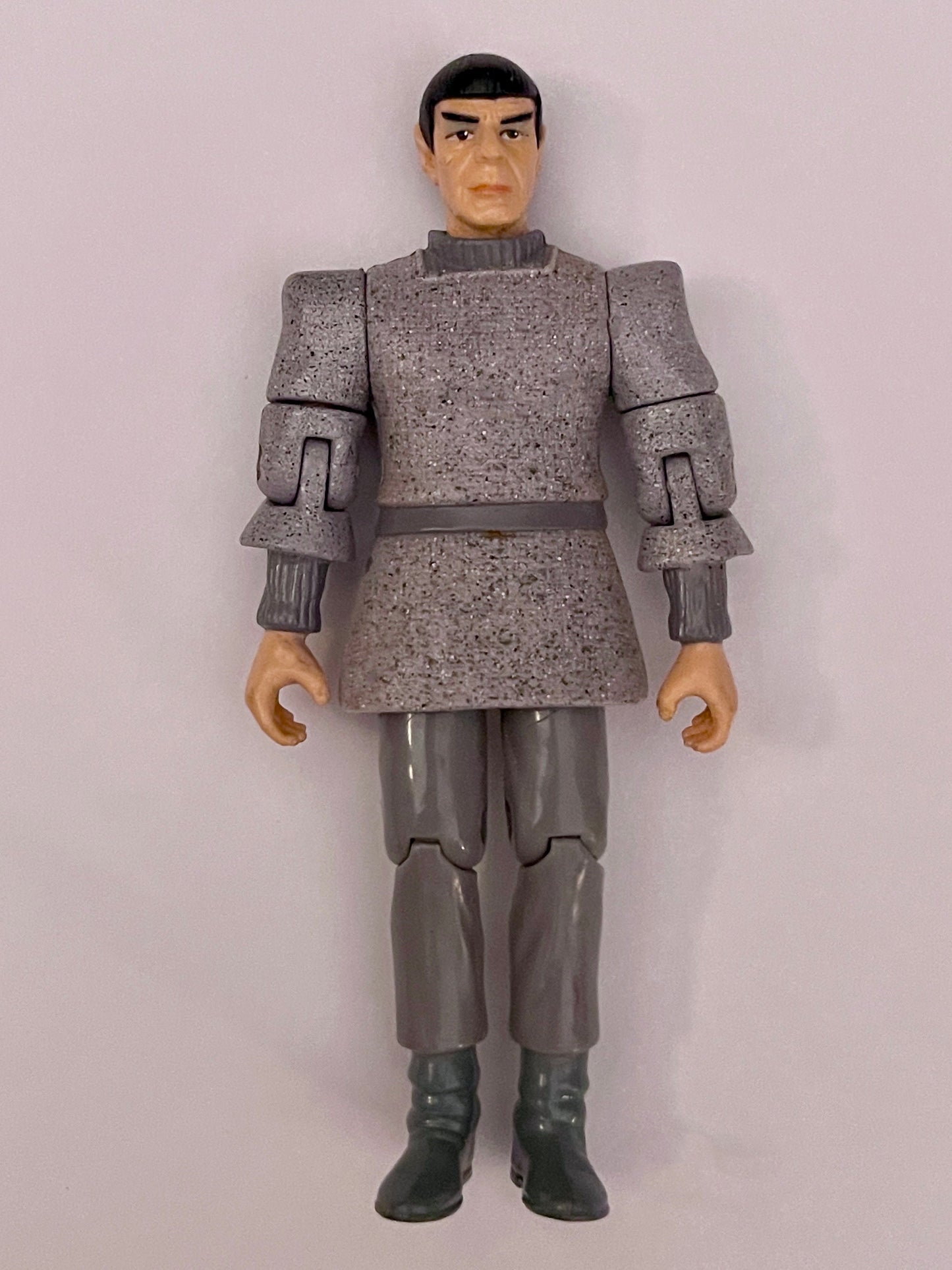 Star Trek: TNG ‘SPOCK’ Action Figure w/ Book & Stand; Playmates 1993 - reJUNKshop