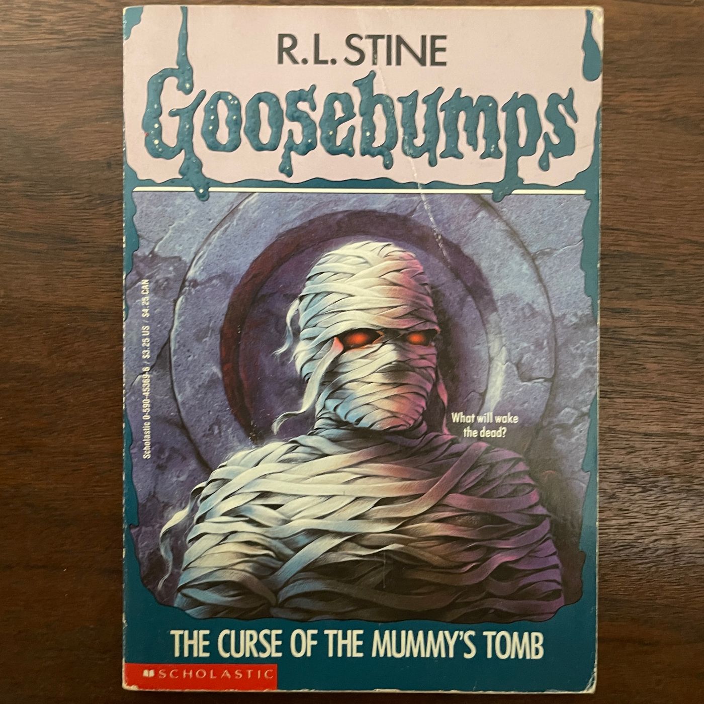 Goosebumps #05 ‘The Curse of the Mummy’s Tomb’; R.L. Stine, 1993 - 1E - reJUNKshop