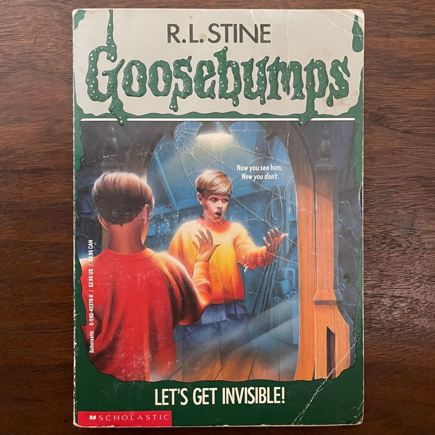 Goosebumps #06 'Let’s Get Invisible!'; R.L. Stine, 1993 - 1E - reJUNKshop