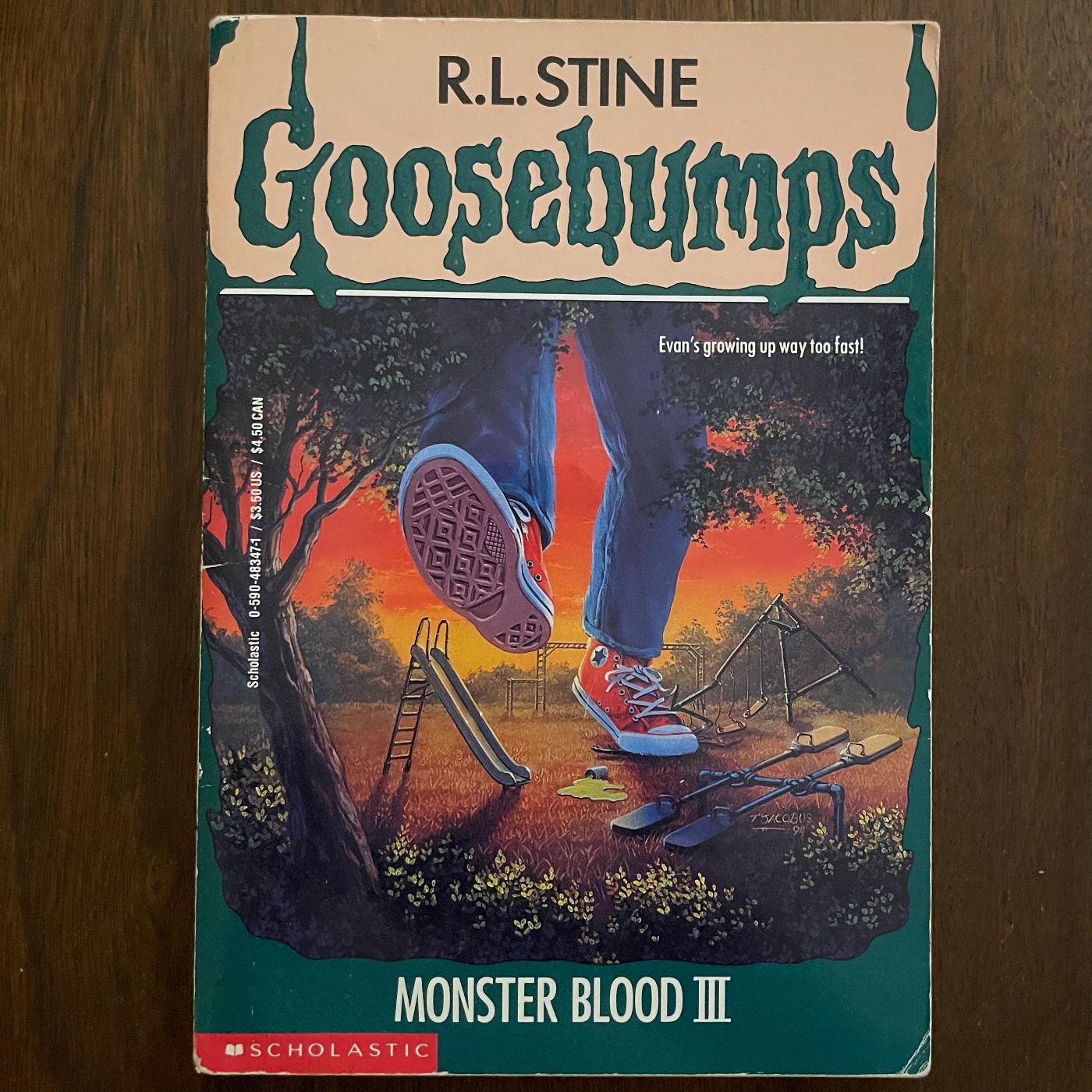 Goosebumps #29 ‘Monster Blood III'; R.L. Stine, 1995 - 1E1P - reJUNKshop