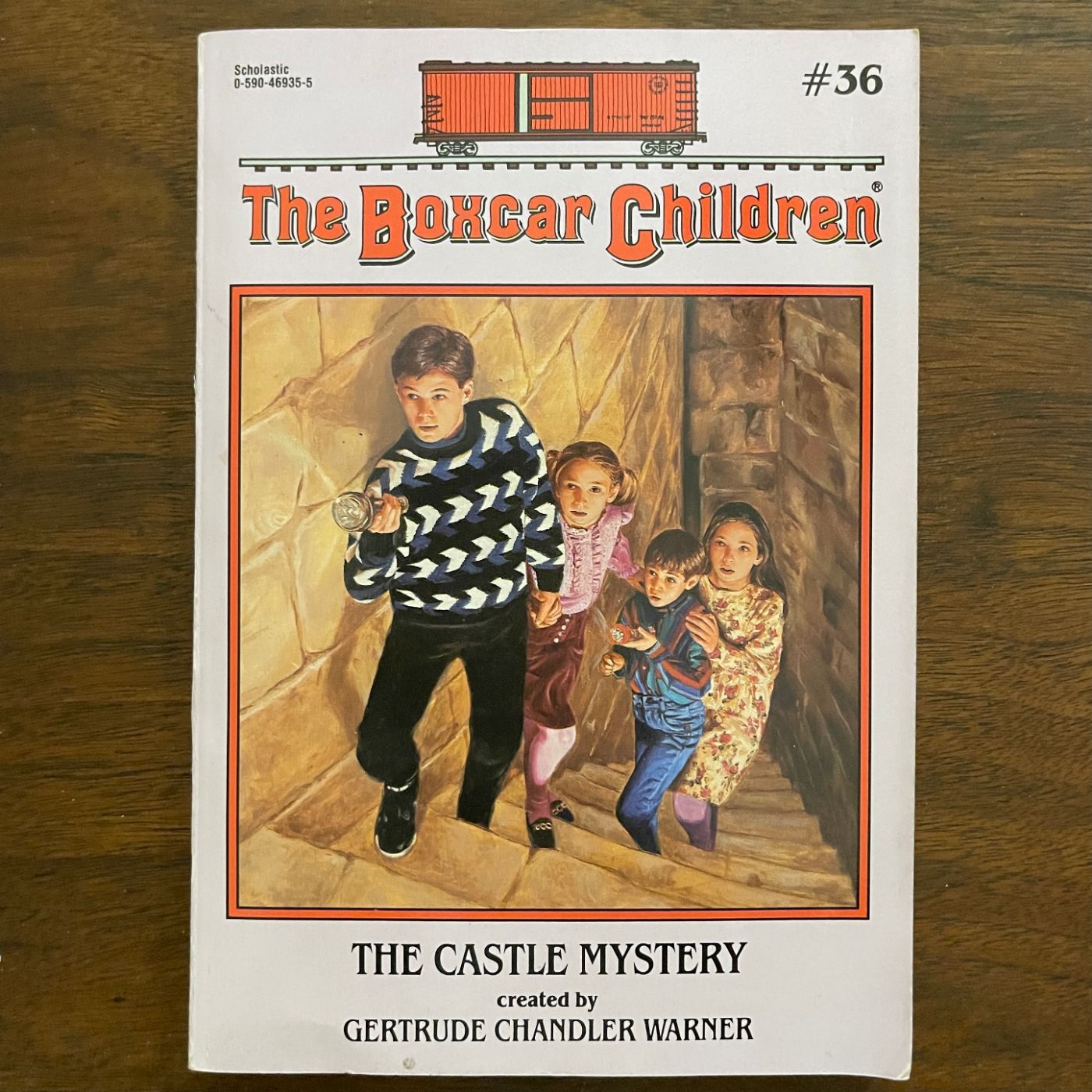 The Boxcar Children #36 'The Castle Mystery' Gertrude C. Warner, 1993 1E1P - reJUNKshop