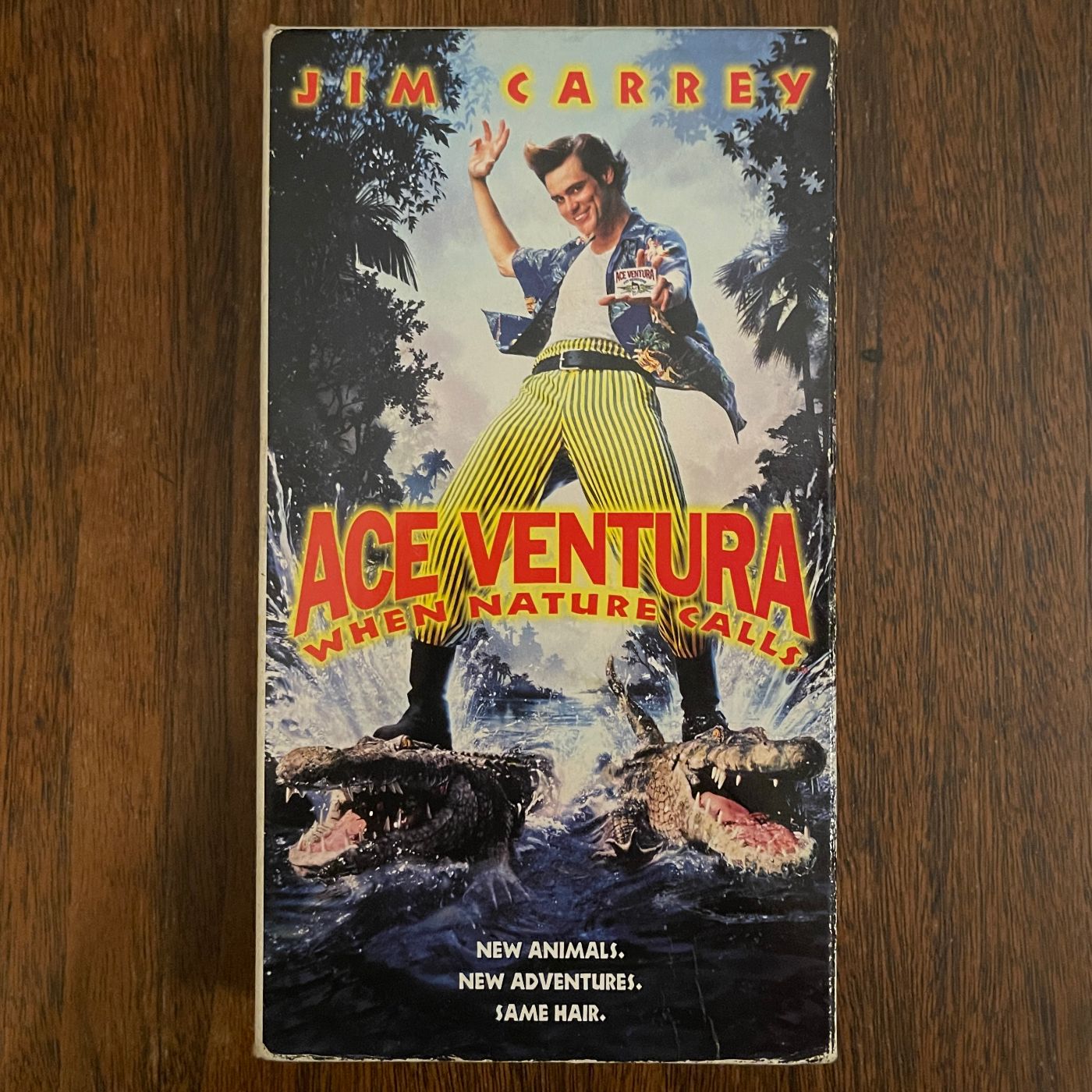 ‘Ace Ventura: When Nature Calls’ VHS, - reJUNKshop