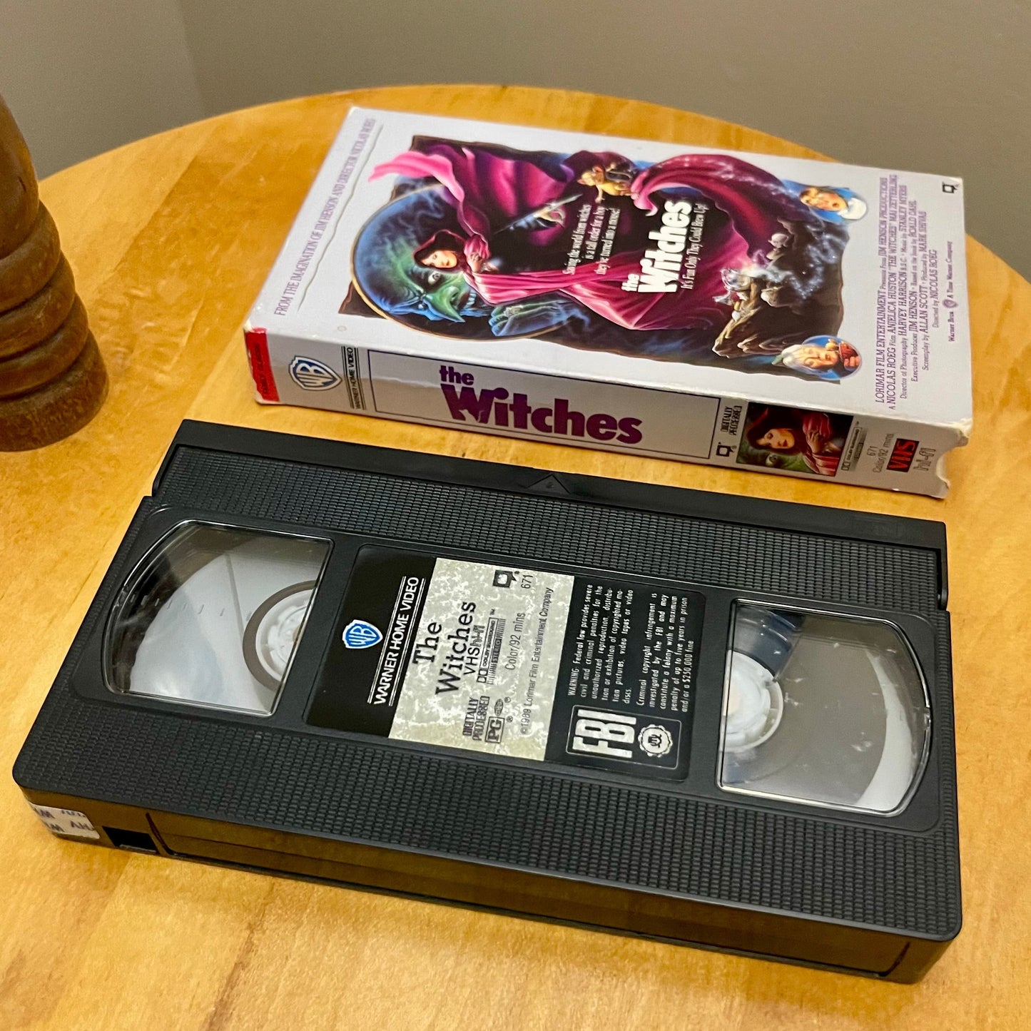 ‘The Witches’ Family Classic Edition VHS Cassette, 1989 - reJUNKshop