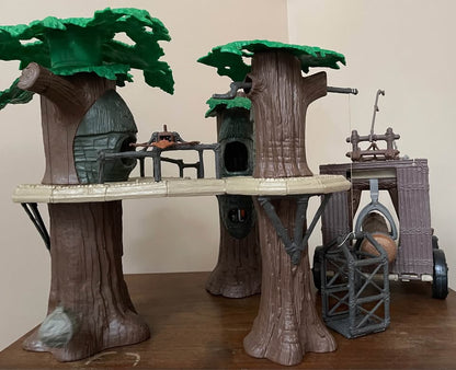 'Robin Hood: Prince of Thieves' Sherwood Forrest Play Set w/ Battle Wagon; By KENNER, 1991