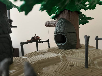 'Robin Hood: Prince of Thieves' Sherwood Forrest Play Set w/ Battle Wagon; By KENNER, 1991