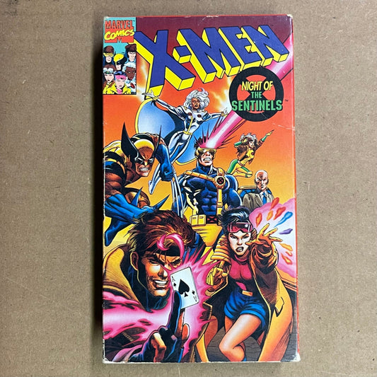 X-men Animated Series VHS 1992 Ep.01: Night of the Sentinels - reJUNKshop