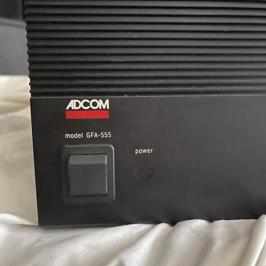 ADCOM GFA-555 200 Watt 2 Channel Power Amplifier; Black