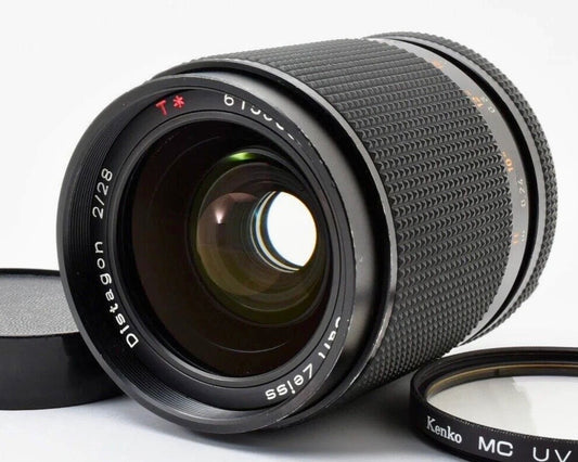 Contax Carl Zeiss Biogon 28mm f2.8 Lens - L39 Converted