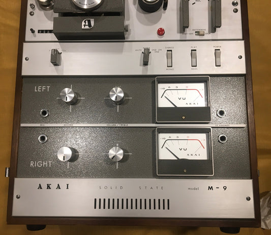 AKAI M-9 Solid Slate Reel-to-Reel Tape Player - 1960s