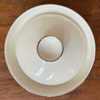 Sugar Bowl & Lid; Ebony Pattern by American Manor - reJUNKshop