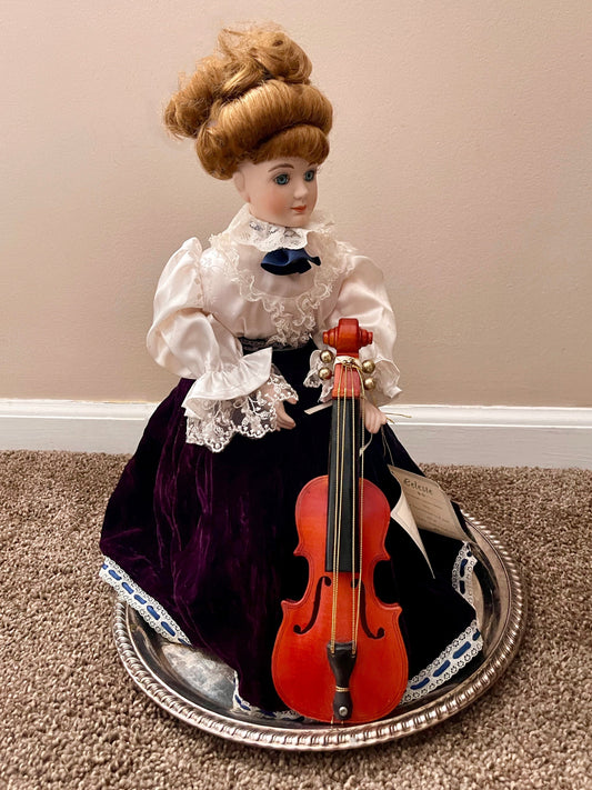 ANCO Wind-Up Porcelain Doll ‘Celeste’, 1994 - reJUNKshop