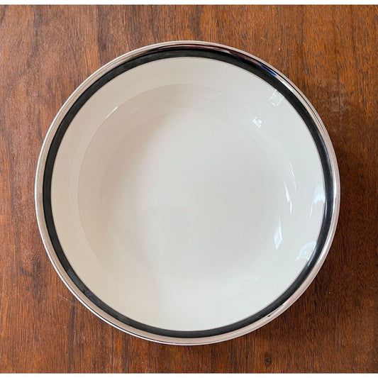 Fruit / Dessert Bowl; Onyx Pattern by Belcrest - reJUNKshop
