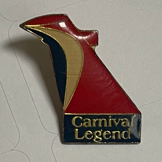 Carnival Cruise Line’s CARNIVAL LEGEND Lapel Pin - reJUNKshop