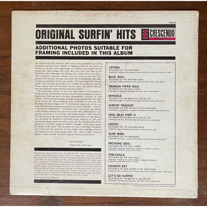 'Original Surfin' Hits' Compilation Vinyl, GNP-84 - reJUNKshop