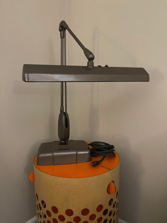 Dazor Industrial Drafting Lamp #2324-15, Bronze - reJUNKshop