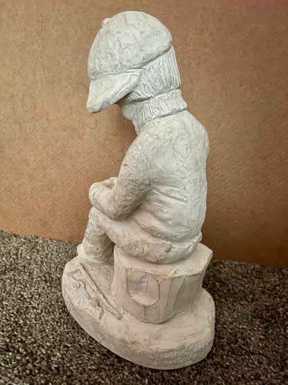 ‘Bright Eyes’ Sculpture; Dee Crowley Austin Product ‘Boy Thinking’ 1984 - reJUNKshop