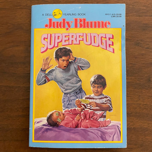 Judy Blume ‘Superfudge' Paperback; 1991 - reJUNKshop