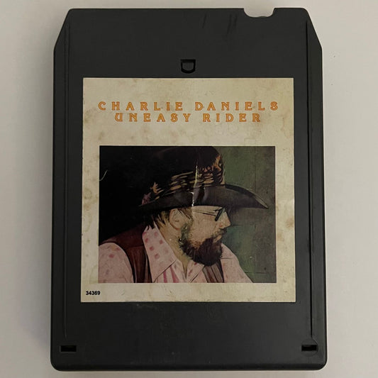 Charlie Daniels ‘Uneasy Rider’ 8 Track, 18E-34369 - reJUNKshop