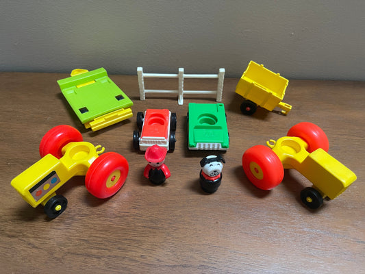 Vintage Fisher Price Little People Randoms Set of 9pc - reJUNKshop