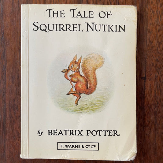 Beatrix Potter 'The Tale of Squirrel Nutkin', Paperback, 1987 - reJUNKshop