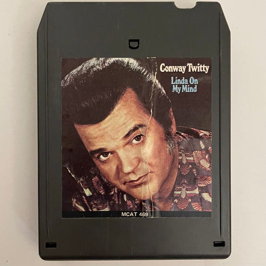 Conway Twitty ‘Linda On My Mind' 8 Track, MCT-469 - reJUNKshop