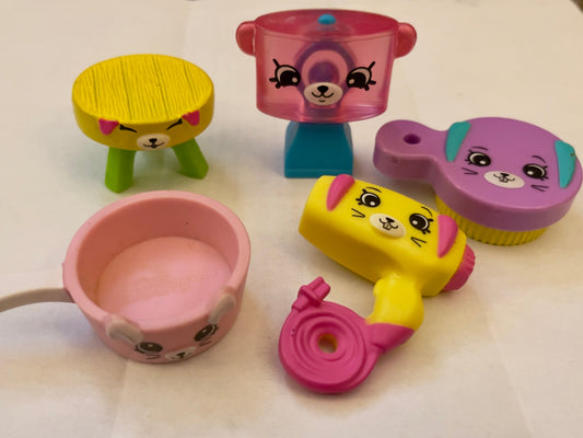 Shopkins McDonald’s Happy Meals ‘Happy Places’ Toys Set of 5 - reJUNKshop