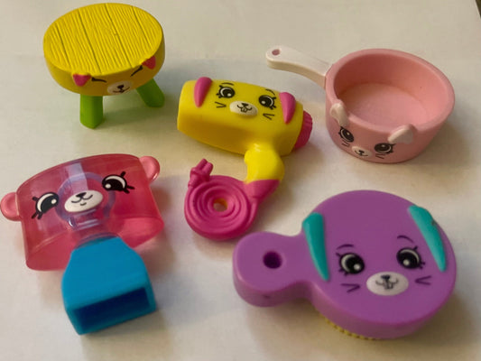 Shopkins McDonald’s Happy Meals ‘Happy Places’ Toys Set of 5 - reJUNKshop