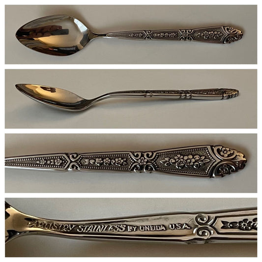 Demitasse Spoon; Dowry Pattern by Oneida - reJUNKshop