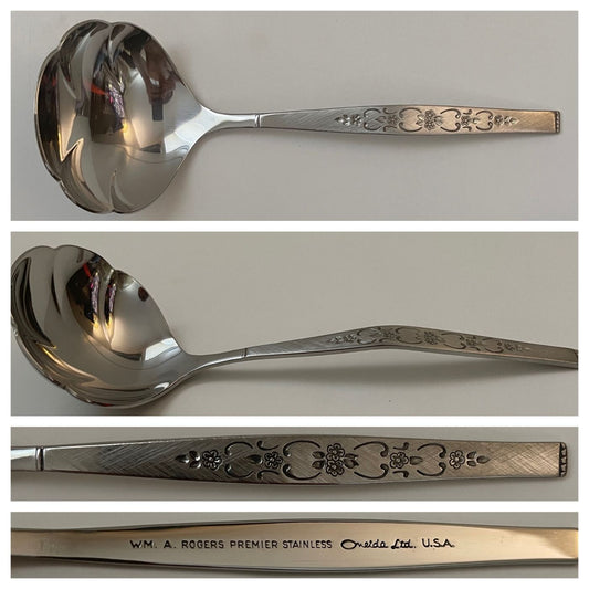 Gravy Ladle; Spanada Pattern by Oneida - reJUNKshop