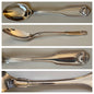 Soup Spoon; Silver Shell Pattern by Oneida - reJUNKshop