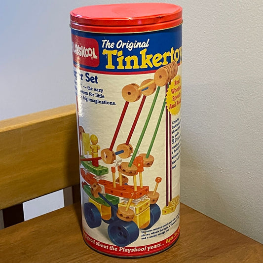 'The Original Tinkertoys' Super Set; by Playskool, 1986 (I) - reJUNKshop