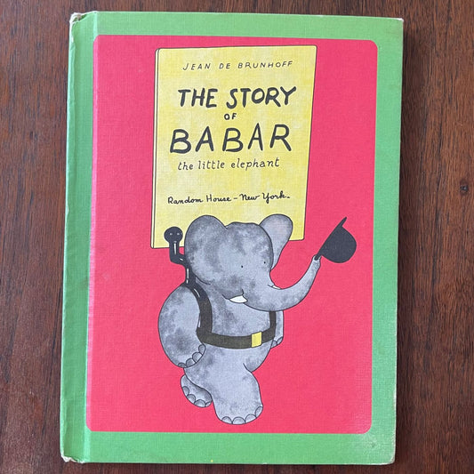 Jean M. Brunhoff 'The Story Of Babar: The Little Elephant' 1961 - reJUNKshop